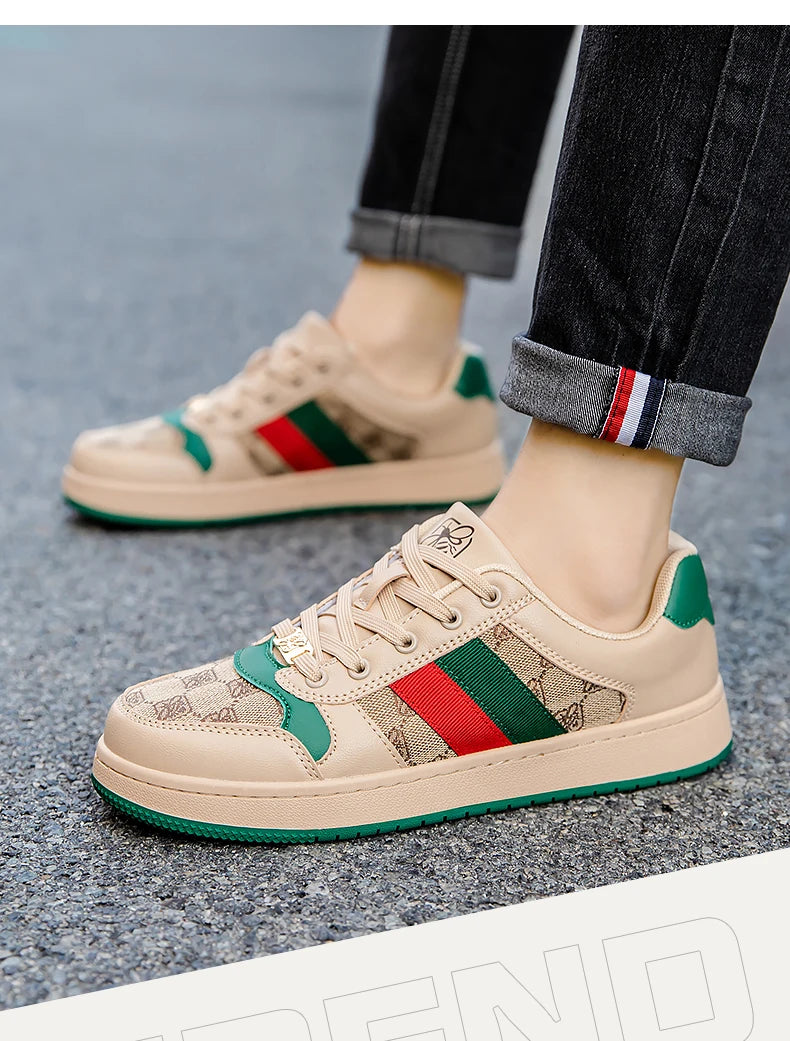 2025 été haute qualité rétro polyvalent mode baskets à la mode chaussures décontractées léger Couple Style respirant confortable