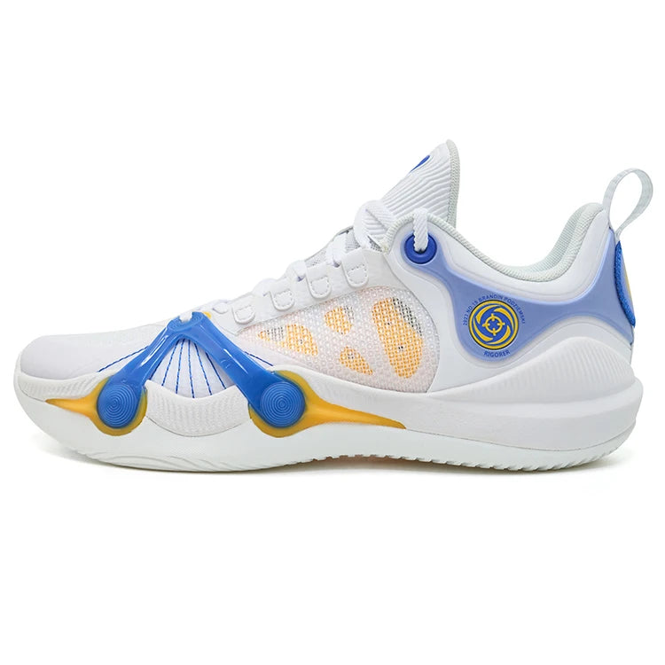 Rigorer BP1 'Kaleidoscope' chaussures de basket-ball hommes bas résistant à l'usure antidérapant professionnel réel Combat Sport baskets