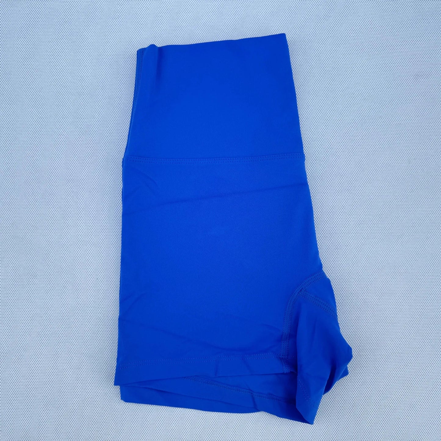 Femmes Fitness Sport court taille haute Yoga court Legging Squatting preuve entraînement complet Jog athlète couleur unie court