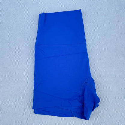 Femmes Fitness Sport court taille haute Yoga court Legging Squatting preuve entraînement complet Jog athlète couleur unie court