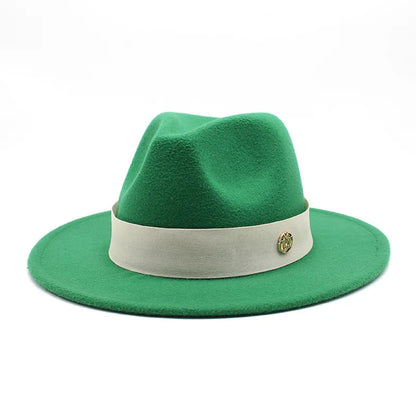 Nouveau chapeau Fedora pour femmes hiver élégant mode formelle mariage décorer église casquette Panama fête Jazz chapeau chapeau femme