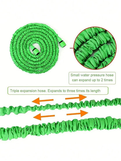 Tuyau magique extensible 2024, lavage de voiture à haute pression, 7 fonctions de pulvérisation d'eau, pistolet à eau, tuyau d'arrosage de jardin domestique