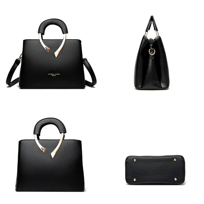 Sacs à main de luxe femmes sacs concepteur 3 couches en cuir souple épaule Sac à bandoulière dames grande capacité Shopping messager fourre-tout