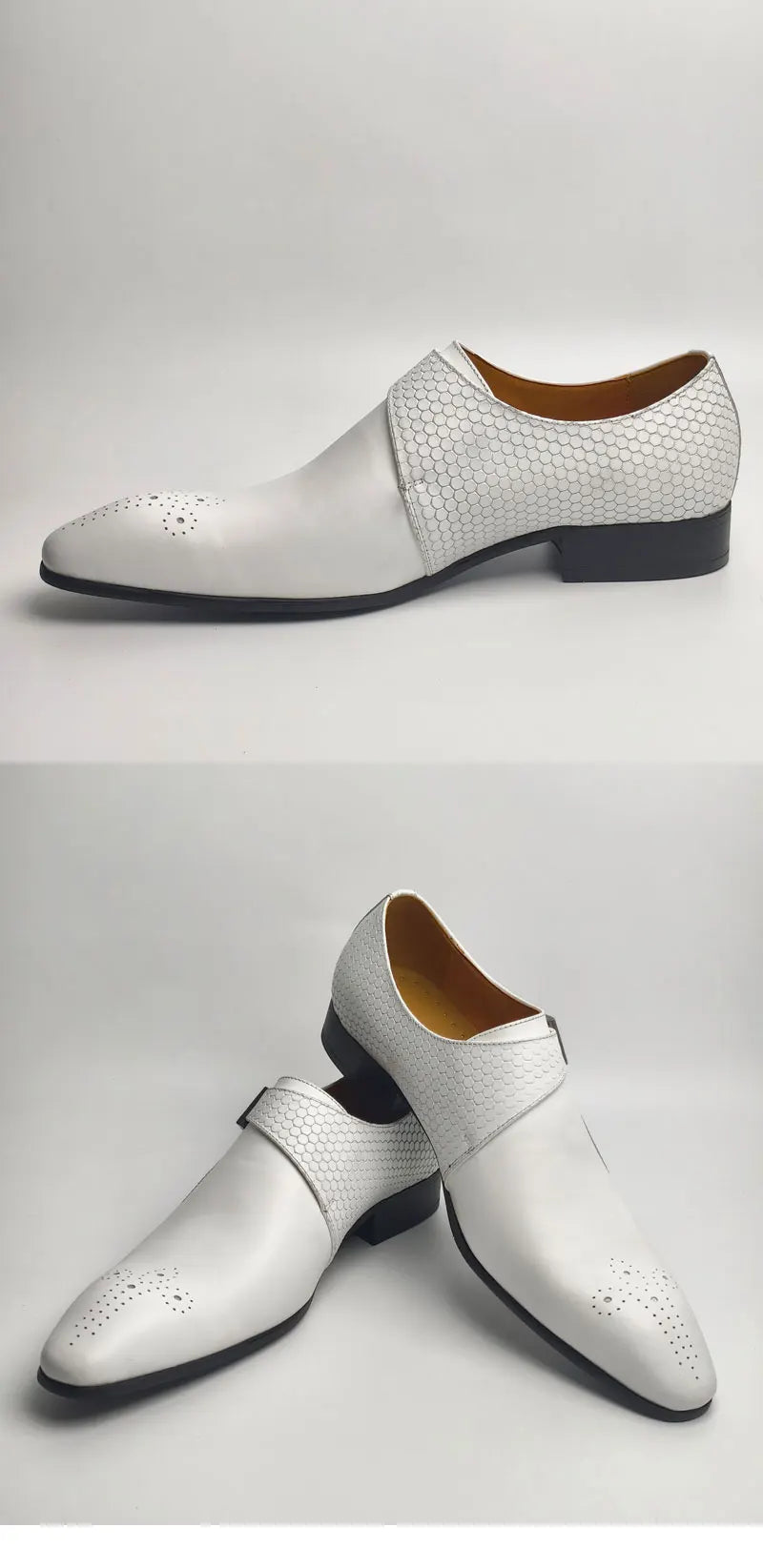 Chaussures en cuir pour hommes à la mode de luxe Style moine quotidien en plein air affaires de luxe mode bureau robe chaussure personnalisation livraison directe