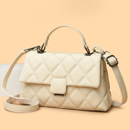 Sac à main rétro en cuir souple pour femmes, sacs carrés à la mode, haute qualité, célèbre designer, portefeuille