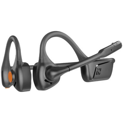 Écouteurs Bluetooth à Conduction d'air à oreille ouverte eppfun, microphone à flèche aptX-LL et bouton de sourdine, pour la conduite, les appels téléphoniques, le bureau