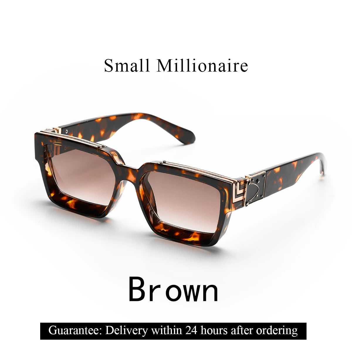 Ruiao rétro noir millionnaire nuances lunettes de soleil de luxe 2025 pour hommes concepteur célèbre marque carré lunettes de soleil homme femmes lunettes de soleil