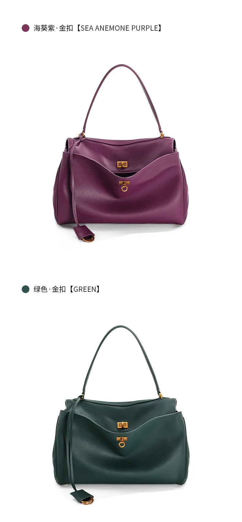 2025 Rodeo cuir grande capacité sac fourre-tout de banlieue sac à main à bandoulière unique sac à bandoulière sous les bras pour les déplacements élégants