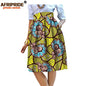 2025 été Original Style africain vêtement jupe Midi pour les femmes privé personnalisé de haute qualité Batik coton Femmal vêtements A 722704