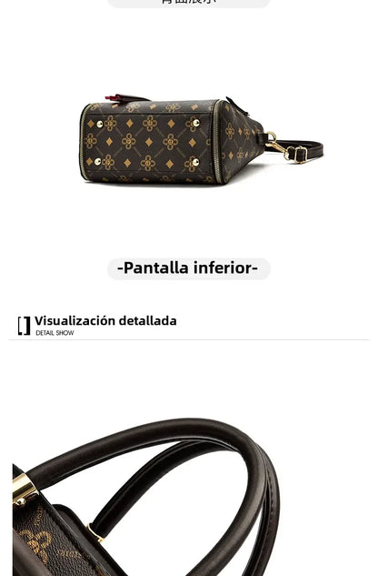 Sli Red Valley – sac à main tendance en cuir PU souple pour femmes, sac à bandoulière en matériau de qualité, grande capacité