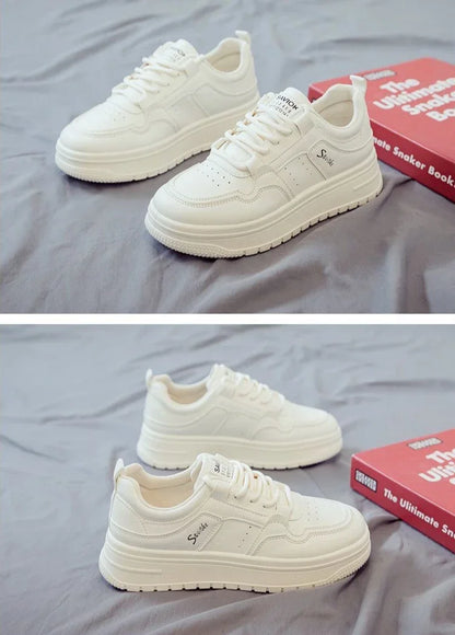 Chaussures de sport à lacets pour femmes, baskets athlétiques, chaussures à plateforme montante, qualité originale, mode 2024