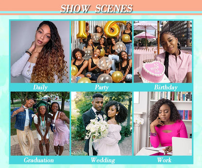 1 - 6 paquets de cheveux en crochet de twists Marley de 18 pouces, de noir et brun à blond, cheveux de tresse ombré Afro Marley synthétique, pour les tresses de mèches fausses