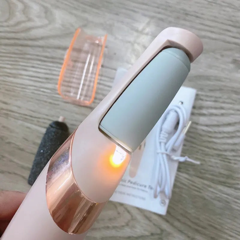Rechargeable Électrique Callus Remover Sans Fil Femmes Hommes Électronique Pied Fichier Enlève Sec Grossière Peau Callosités Sur Les Talons Vente