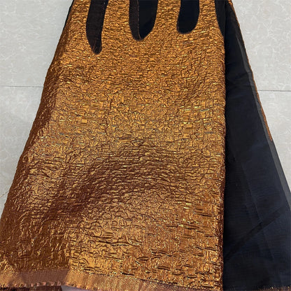 2025High qualité africain nigérian Tulle dentelle tissu Organza broderie Guipure brocart Jacquard robes de mariée robes de soirée 5Yard