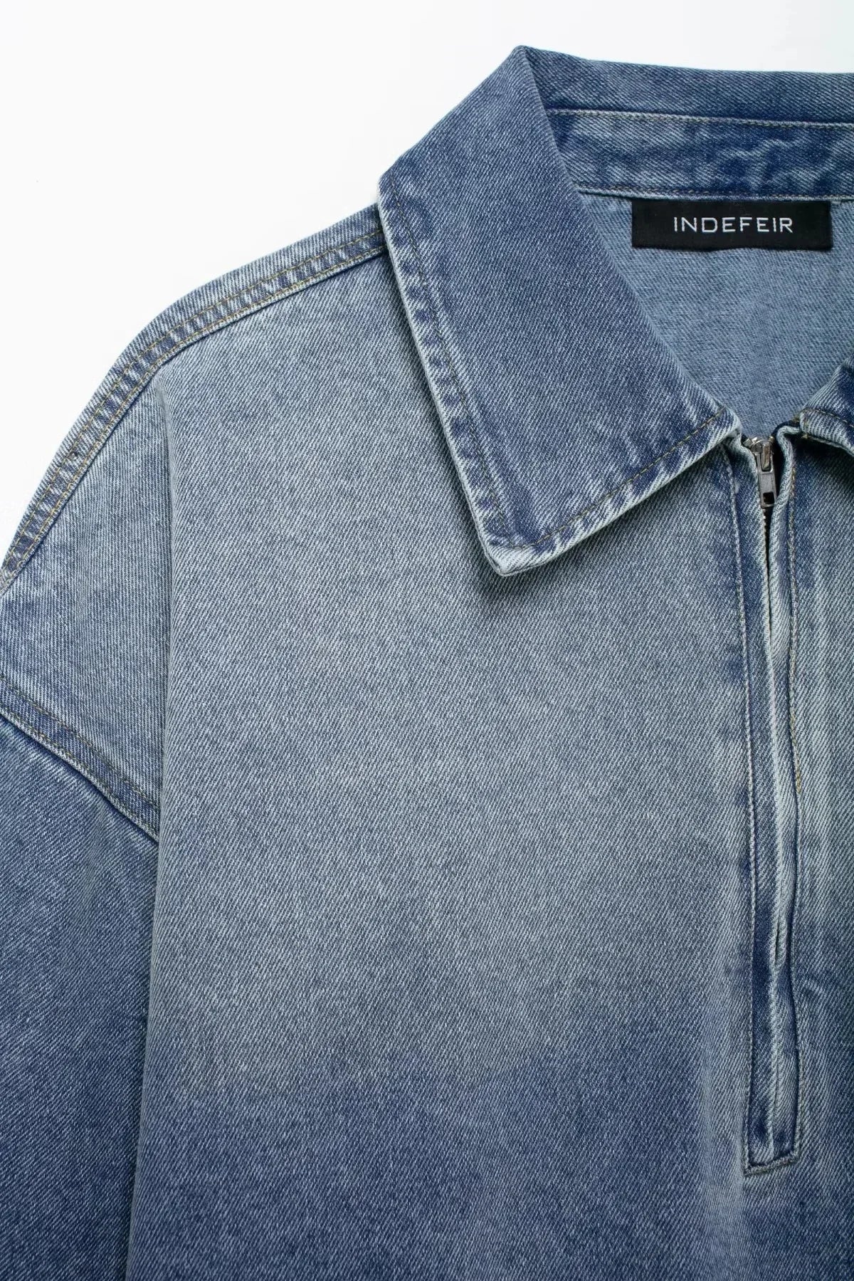 Jupe en jean zippée à col polo, nouveau style, robe décontractée adt fit, vente en gros transfrontalière, tendance européenne et américaine