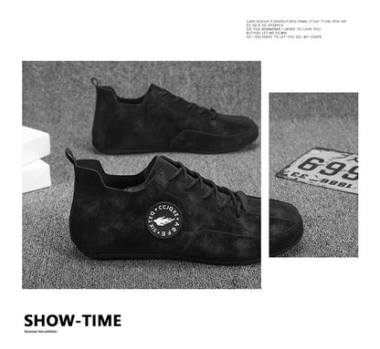 MAEDEF mocassins pour hommes léger conduite décontracté fond mince chaussures plates semelle souple confortable antidérapant à lacets chaussures de marche hommes