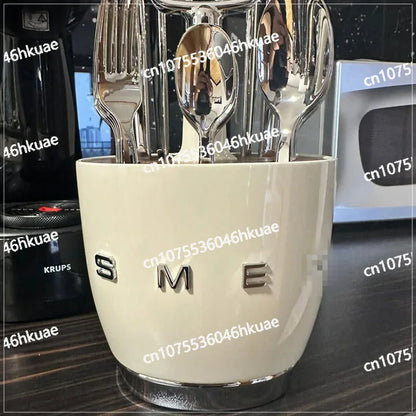 Support à fourchettes en acier inoxydable, étagère de cuisine rétro pour la maison, résistant à la rouille et Durable, rangement de vaisselle nordique