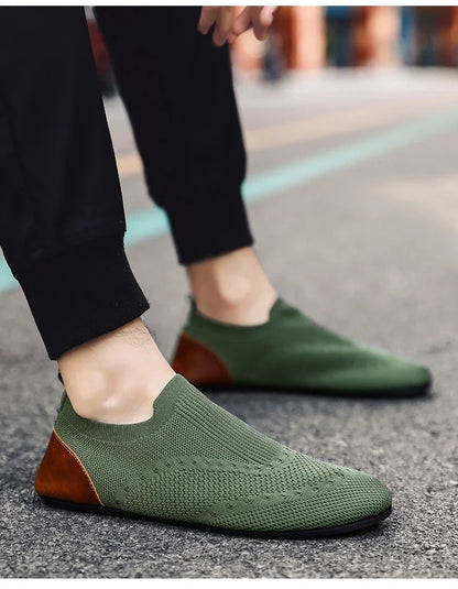 YRZL-Mocassins Légers pour Homme, Chaussures Plates Astronomiques, Conduite, Marche, Sans Lacets, Loisirs, Paresseux, 2024