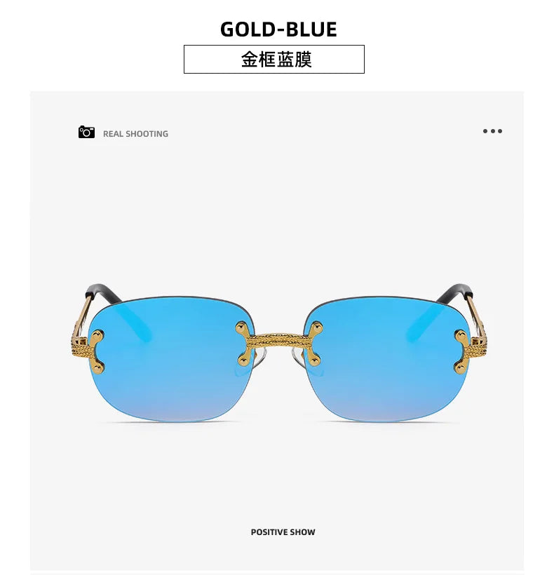 Petites lunettes De soleil en métal Vintage cadre ovale femmes lunettes De soleil hommes marque De luxe Design lunettes De soleil femmes miroir Gafas De Sol UV400