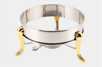 Pot à alcool en acier inoxydable, or sec, petit marmite, restaurant, hôtel, ménage commercial, shabu, pot à frire, réchaud de mariage