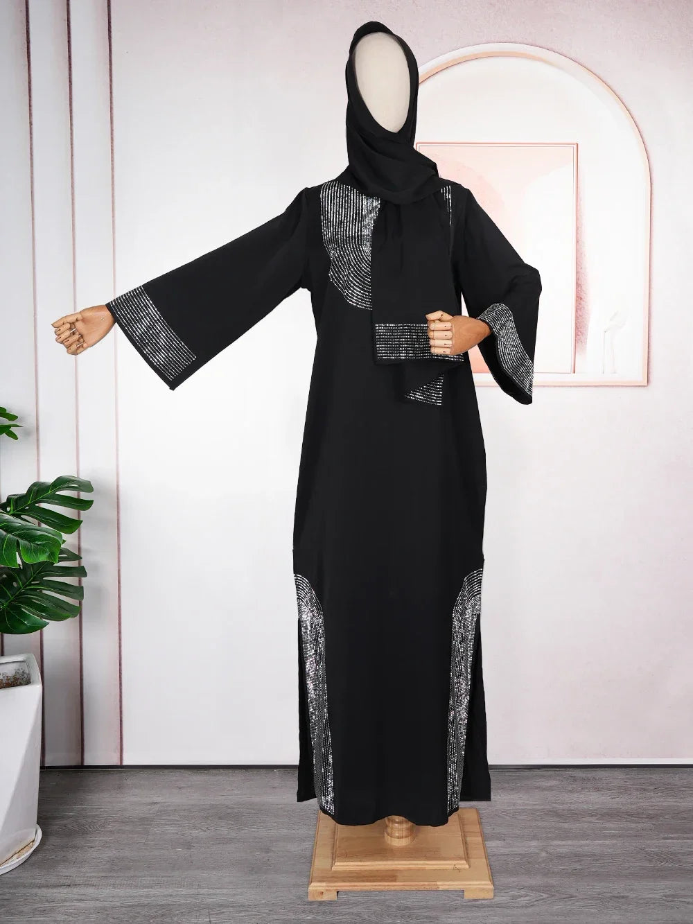 Abayas pour femmes dubaï luxe 2024 Robe de mode musulmane africaine Caftan Marocain robes de soirée Boubou Robe Djellaba Femme