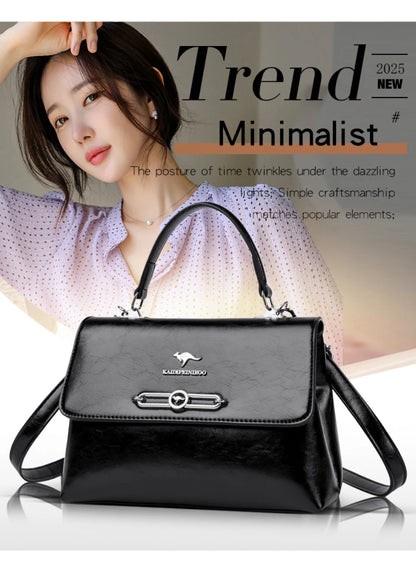 Sac à main rétro tendance pour femmes, portefeuille en cuir souple de haute qualité, petit sac carré, sacs à bandoulière de luxe célèbres