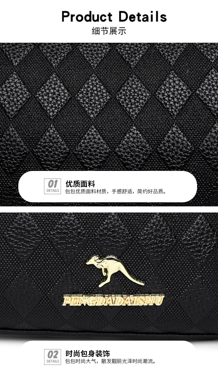 Sac à bandoulière pour femme, sac à main Messenger, initié