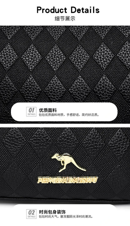 Sac à bandoulière pour femme, sac à main Messenger, initié