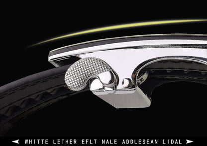 2024 hommes Designer ceintures de haute qualité blanc marque de luxe Ceinture automatique boucle peau de vache décontracté affaires taille sangle Ceinture Homme
