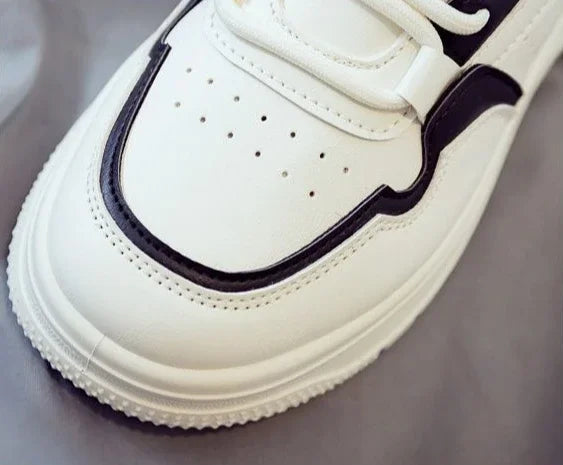 Chaussures de sport à lacets pour femmes, baskets athlétiques, chaussures à plateforme montante, qualité originale, mode 2024