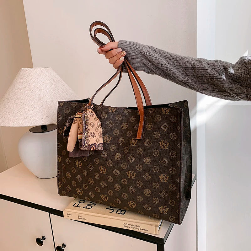 Sac fourre-tout d'affaires haut de gamme – Shopper professionnel pour femmes avec section technique dédiée et fonction de blocage RFID