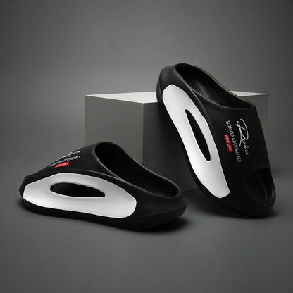 Pantoufles d'été EVA pour salle de bain, plage antidérapante et Anti-odeur, vêtements d'extérieur pour Couple, pantoufles froides à clipser pour hommes, nouvelle collection