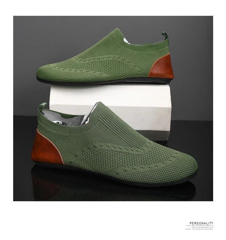 YRZL-Mocassins Légers pour Homme, Chaussures Plates Astronomiques, Conduite, Marche, Sans Lacets, Loisirs, Paresseux, 2024