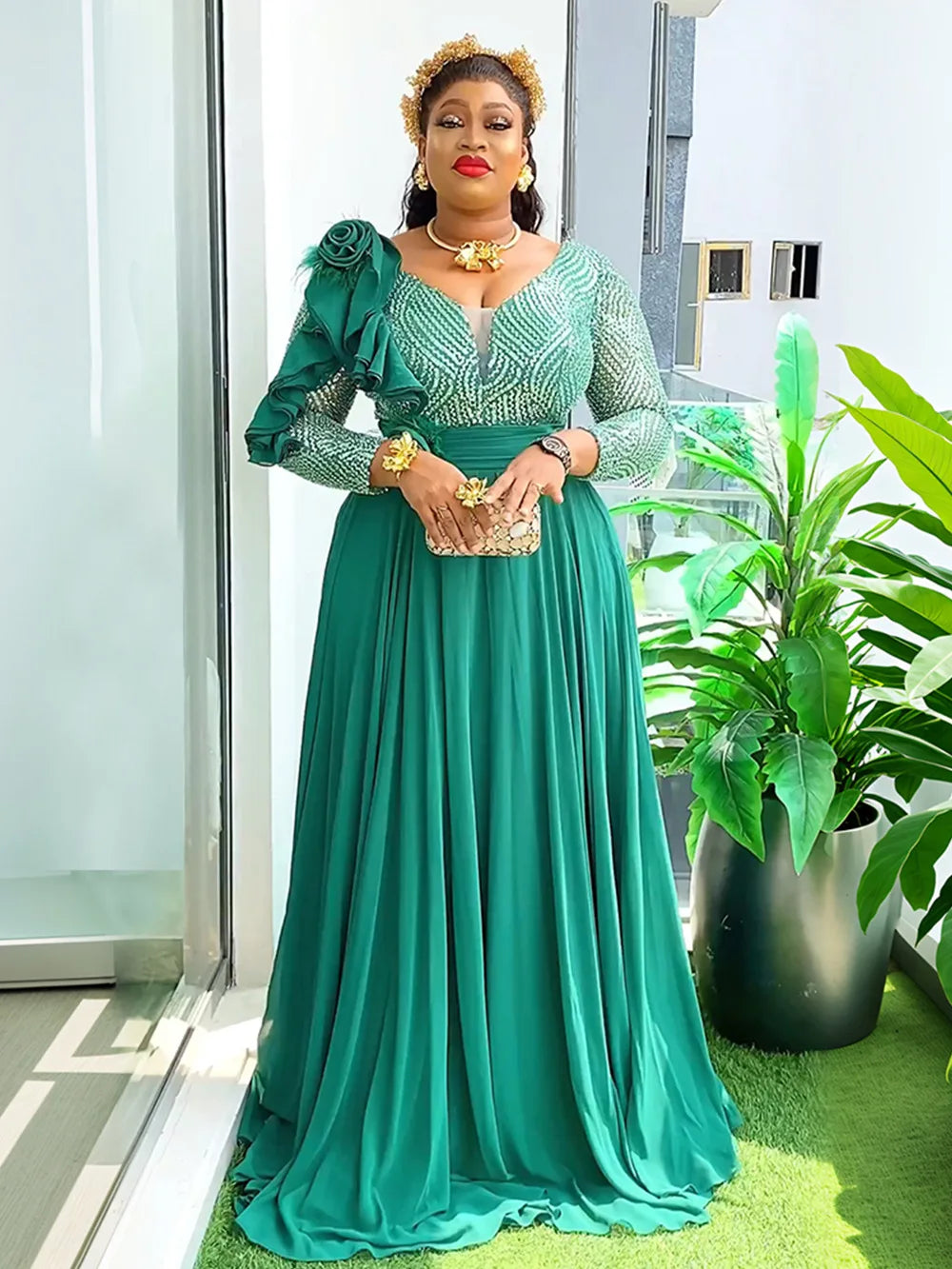 Robes de soirée de mariage africaines grande taille pour femmes, Dashiki Ankara, Robe de soirée élégante, tenue de noël, vêtements africains, 2025