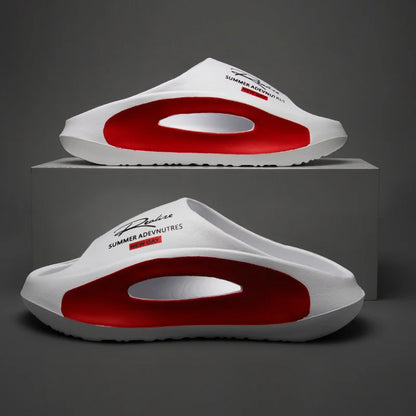 Pantoufles d'été EVA pour salle de bain, plage antidérapante et Anti-odeur, vêtements d'extérieur pour Couple, pantoufles froides à clipser pour hommes, nouvelle collection