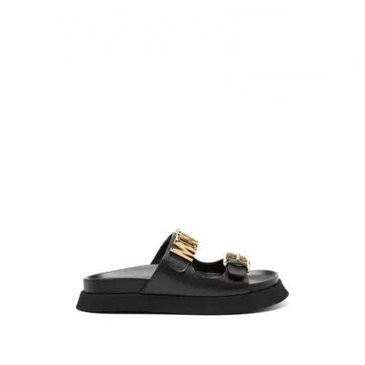 Pantoufles de plage à fond épais pour femmes, avec boucle, sandales plates polyvalentes, nouvelle collection été 2025