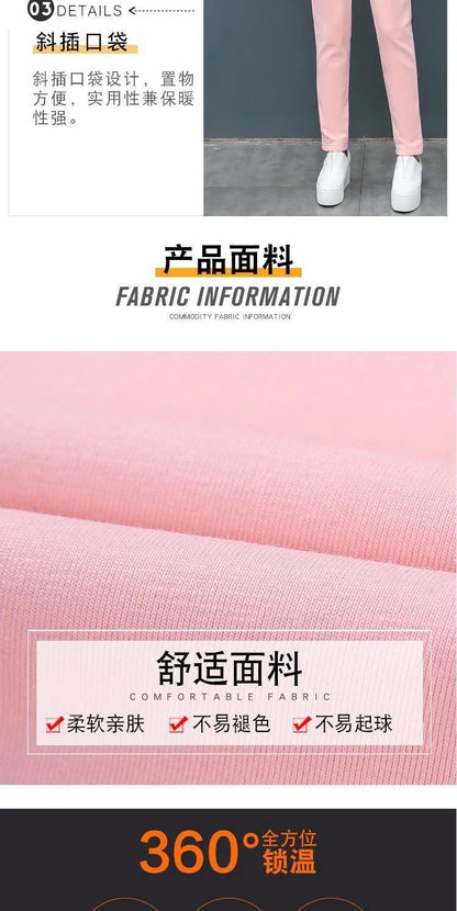 Mode femme peluche épaissi Sweat costume 2025 automne hiver nouveau décontracté hauts à capuche gilet pantalon 3 trois pièces ensemble pour les femmes