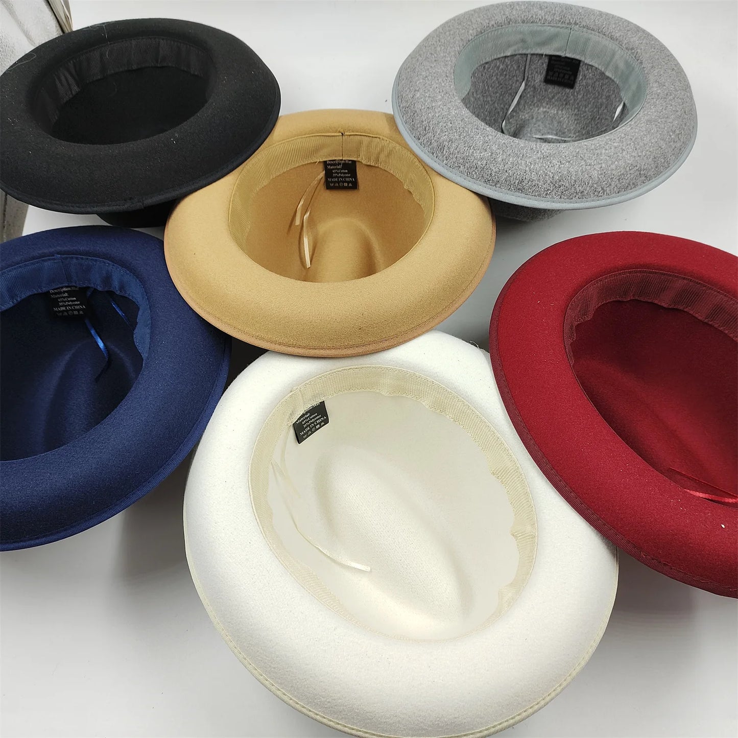 NOUVEAU chapeau de tarte de porc bord hommes femmes Fedora classique gentleman melon cosplay derby melon anglais chapeau panama jazz chapeau en gros