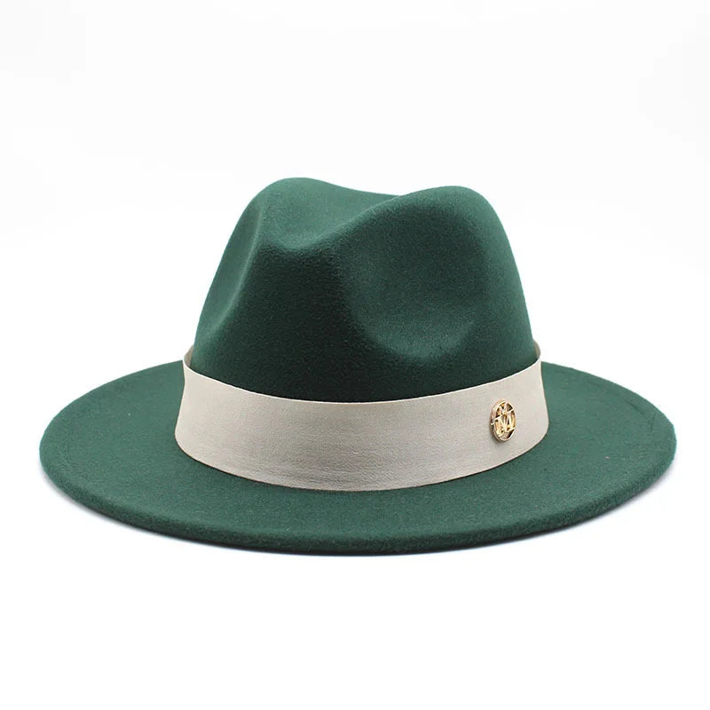 Nouveau chapeau Fedora pour femmes hiver élégant mode formelle mariage décorer église casquette Panama fête Jazz chapeau chapeau femme