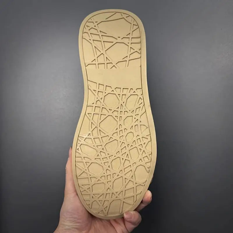 Mocassins à enfiler en cuir véritable pour hommes, chaussures de loisirs respirantes, mode, Style polyvalent, bout rond, plateforme, chaussures décontractées, qualité supérieure