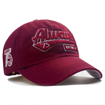 Casquette de Baseball en coton pour femmes et hommes, à la mode, décontractée, rétro, brodée, sport, Snapback, Hip Hop, à rebond, nouvelle collection 2023