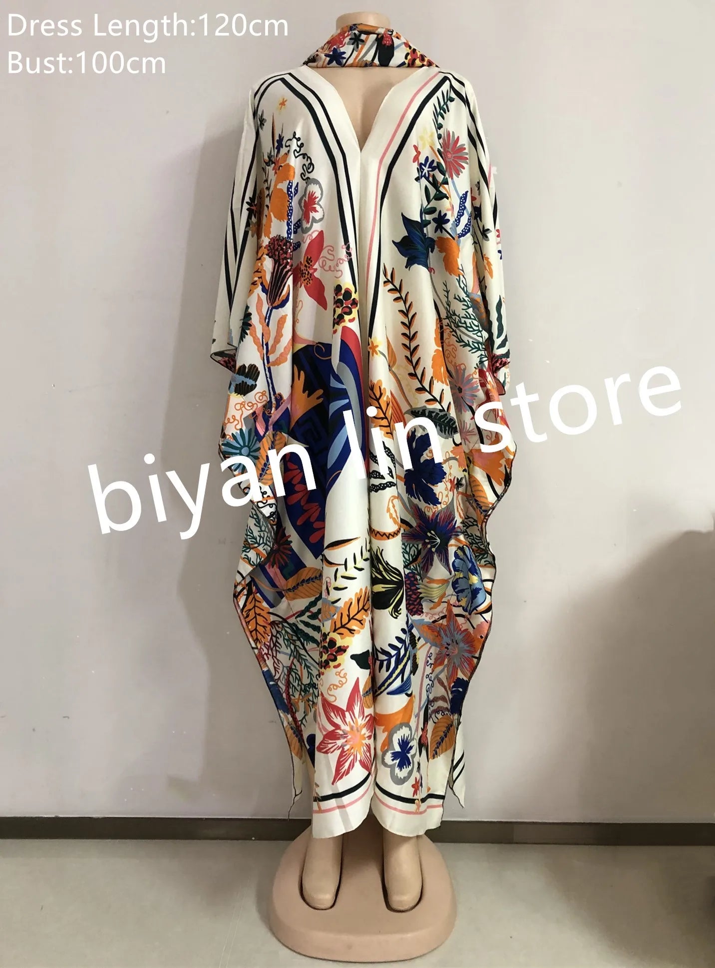 Robe col bateau longueur: 130cm buste: 130cm nouvelles robes de mode Bazin imprimé Dashiki femmes robes longues