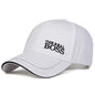 THE REAL BOSS-Casquettes de baseball brodées de lettres, chapeaux décontractés réglables, chapeau hip hop, chapeau de protection solaire, unisexe, printemps et automne, extérieur
