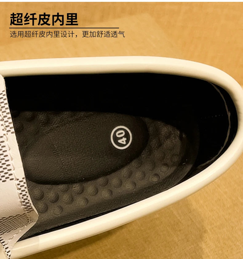 Nouveaux mocassins en cuir véritable hommes Design mocassin mode sans lacet doux plat chaussures décontractées pour hommes chaussures pour homme chaussures de bateau faites à la main