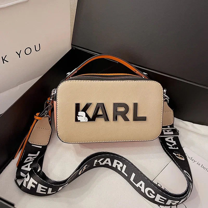 ‌ Sac messager tendance pour femmes, sac à bandoulière Simple, Texture haute sensibilité, Niche polyvalente pour appareil photo, 2025