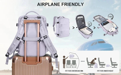 Buylor sac à dos de voyage 40x20x25 ryanair sac de cabine étanche EasyJet sac à dos à main 14 pouces sac à dos pour ordinateur portable bagage à main