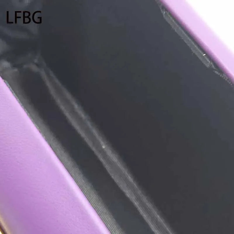 2025 printemps nouveau sac à main en métal coulissant violet sac à main magnifique sac à main de haute qualité pour les femmes