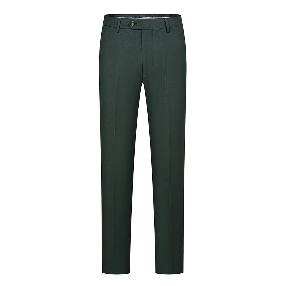 Costume vert 3 pièces pour hommes, veste de robe de soirée de mariage avec gilet et pantalon, ensembles Slim à la mode pour hommes, tissu Jacquard Beige, noir, bleu