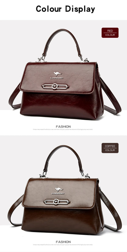 Sac à main rétro tendance pour femmes, portefeuille en cuir souple de haute qualité, petit sac carré, sacs à bandoulière de luxe célèbres