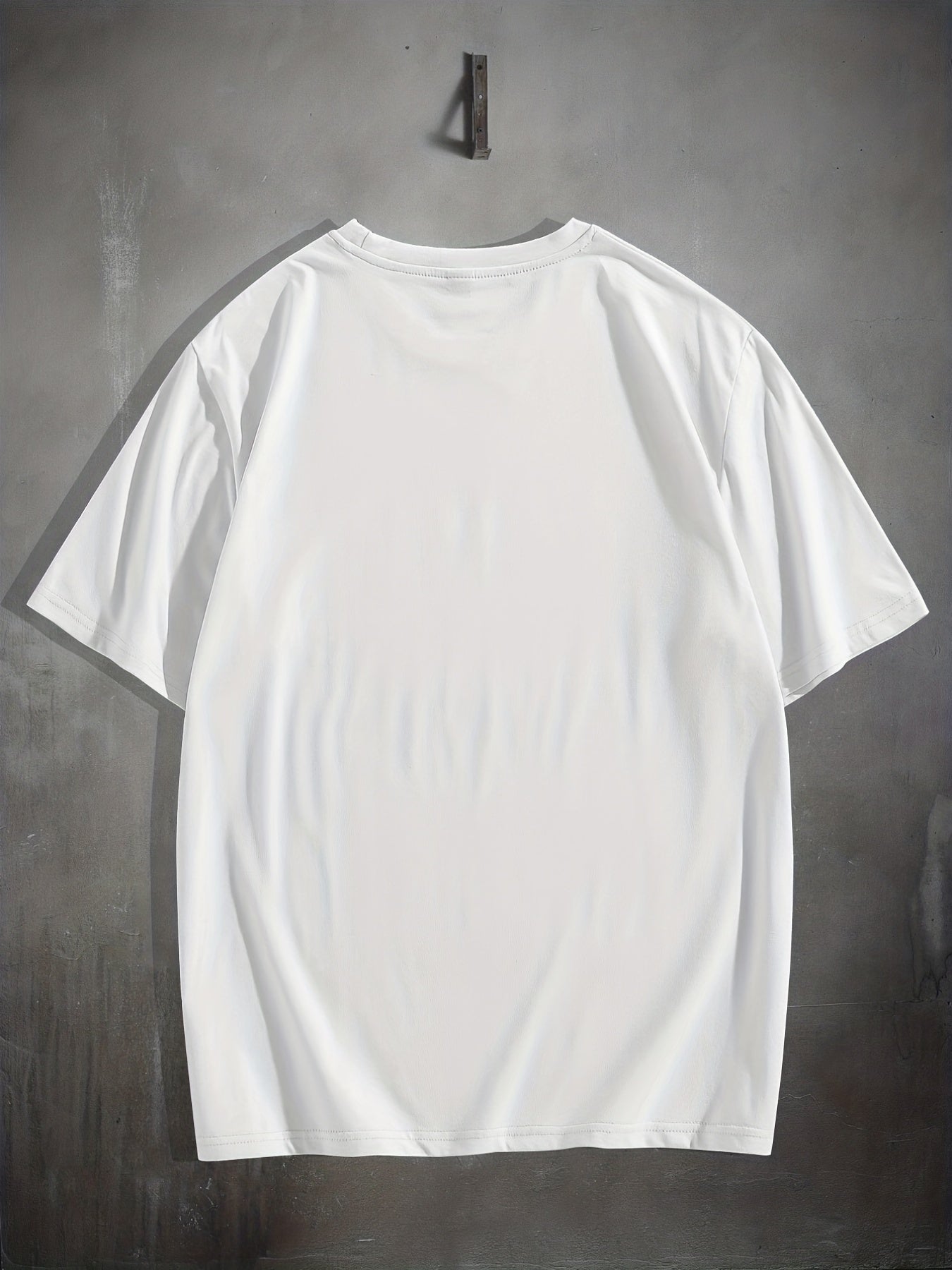 Stylish Basketball Player Pattern Print Men's Comfy Chic T-shirt, Graphic Tee Men's Summer Outdoor Clothes, Men's Clothing, Tops For Men, For Halloween